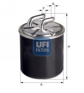 Фільтр палива UFI 2412600 (фото 1)