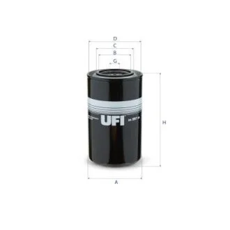Автозапчасть UFI 2425700