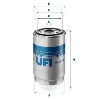 Фільтр палива UFI 24.394.00