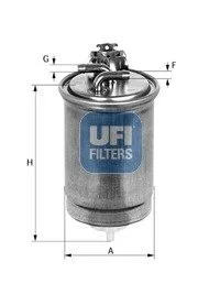 Фільтр палива UFI 2441800