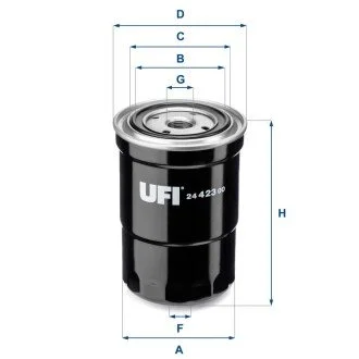 Фільтр паливний UFI 2442300