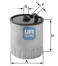 Топливный фильтр UFI 2442900