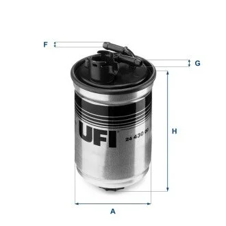 Топливный фильтр UFI 24.430.00