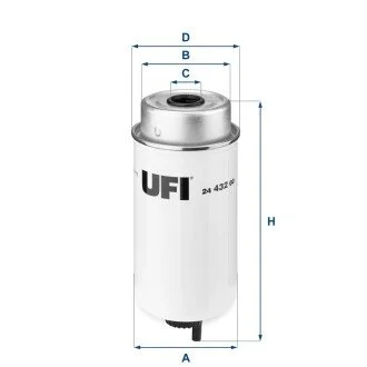 Топливный фильтр UFI 24.432.00