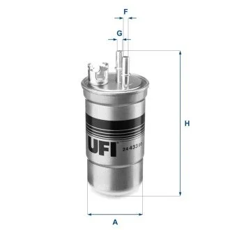 Топливный фильтр UFI 24.433.00