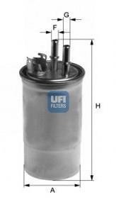 Фільтр палива UFI 24.450.00