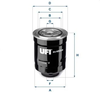 Топливный фильтр UFI 24.452.00