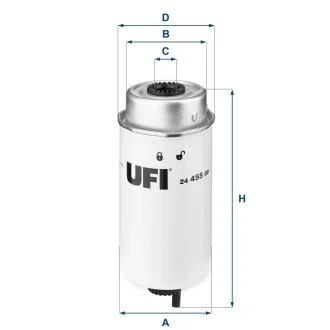Топливный фильтр UFI 24.455.00