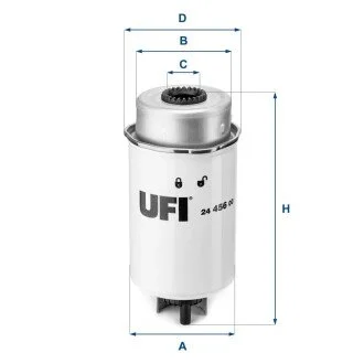 Топливный фильтр UFI 24.456.00
