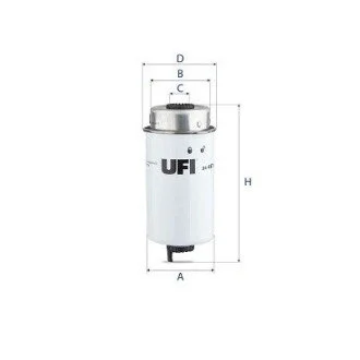 Фільтр паливний UFI 24.457.00
