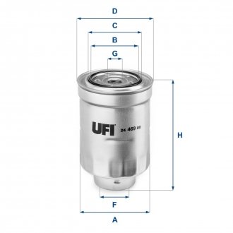 Фільтр масла UFI 2446900