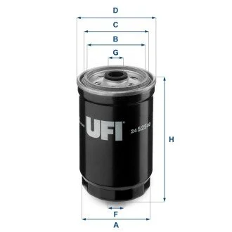 Фільтр паливний UFI 2452500