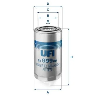 Фільтр палива UFI 24.999.00