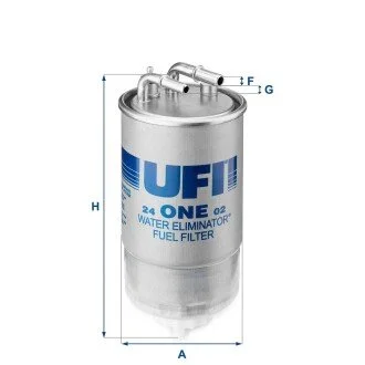 Фільтр палива UFI 24ONE02