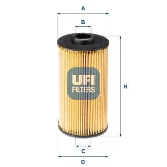 Масляний фільтр UFI 25.038.00