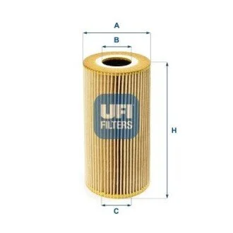 Фільтр масла UFI 2509500