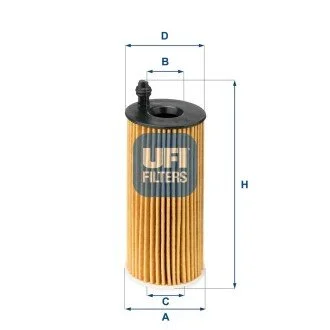 Фільтр масла UFI 25.142.00