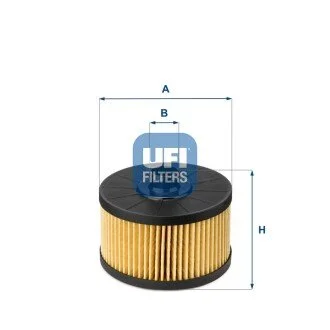 Фільтр масла UFI 25.145.00