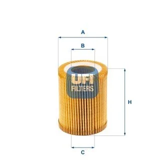 Автозапчасть UFI 2516400