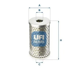 Фільтр масла. Гидрофильтр, рулевое управление UFI 2540601