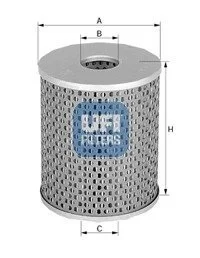 Фільтр масла UFI 2541900