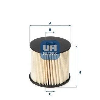Топливный фильтр UFI 26.003.00