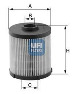 Топливный фильтр UFI 26.020.00 (фото 1)
