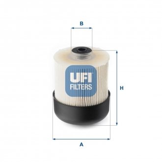 Паливний фільтр UFI 26.115.00