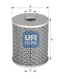 Фільтр паливний UFI 2660100