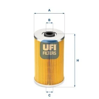 Фiльтр паливний UFI 2660900