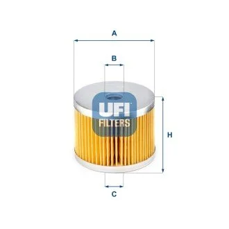 Фiльтр паливний UFI 2665200
