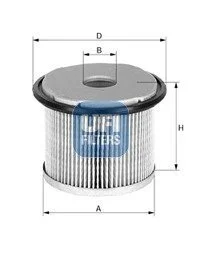 Фільтр палива UFI 2668200