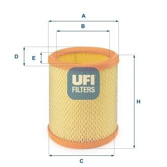Фільтр повітряний UFI 2719600