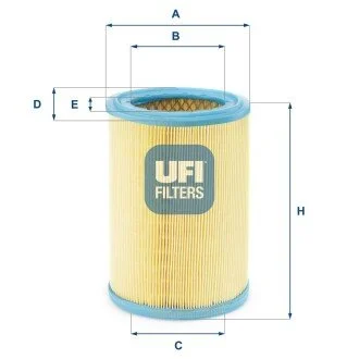 Фільтр повітряний UFI 2725200