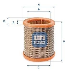 Фільтр повітряний UFI 2725800