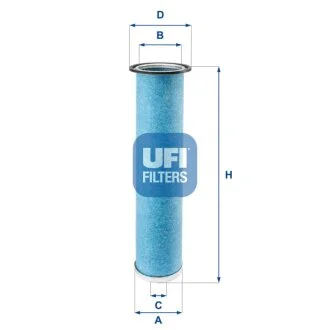 Автозапчасть UFI 2737800