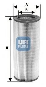 Фільтр повітряний UFI 2740000