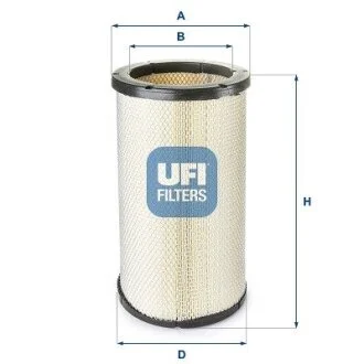 Фільтр повітряний (фільтруючий елемент) UFI 2741500