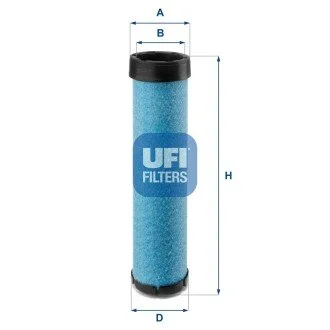 Фільтр додаткового повітря UFI 2743000