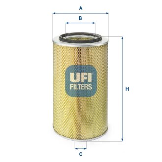 Фільтр повітряний (фільтруючий елемент) UFI 2746200 (фото 1)