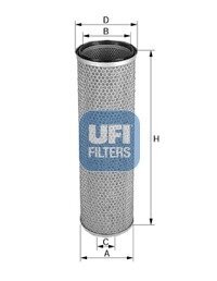 Фільтр повітряний UFI 2746300