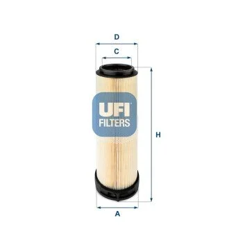 Фільтр повітряний UFI 2759600