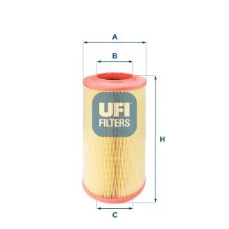 Воздушный фильтр UFI 27.628.00