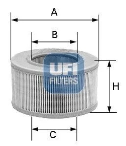 Фільтр повітряний UFI 2771600