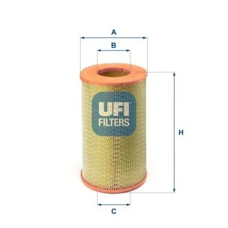 Фільтр повітряний UFI 2780000