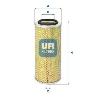 Фільтр повітряний UFI 2782800