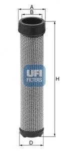 FILTR CIEZAROWKA UFI 27B3000