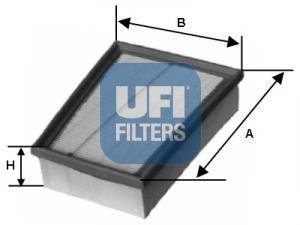 Фільтр повітряний UFI 3009500