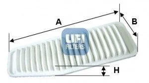 Фільтр повітряний UFI 3033800