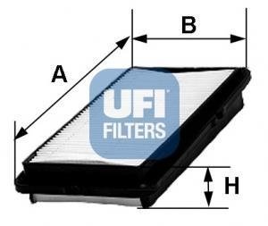 Фільтр повітряний UFI 3038000 (фото 1)
